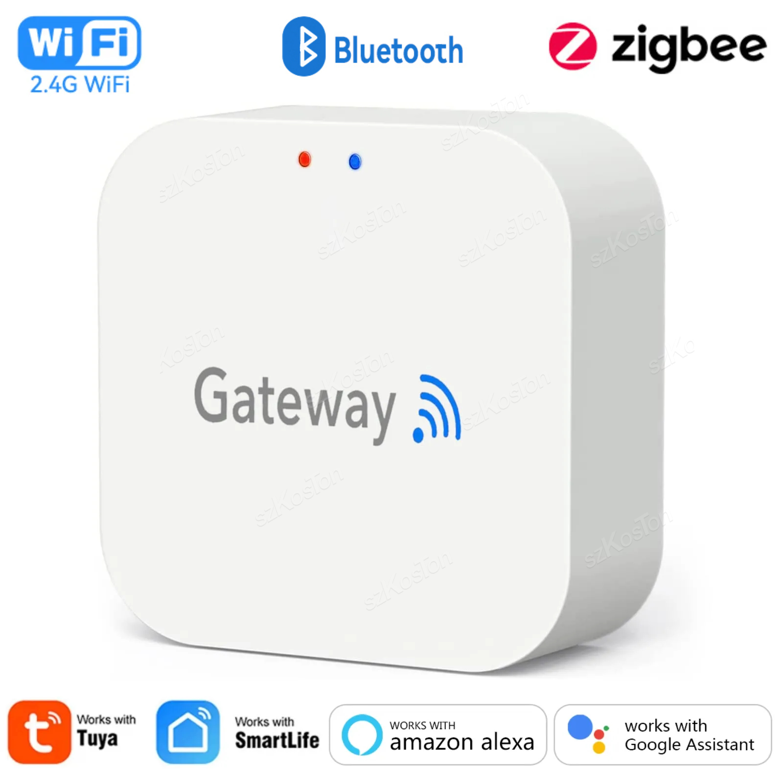 Home Automation Ideas - Многорежимный шлюз Tuya Smart Life, концентратор