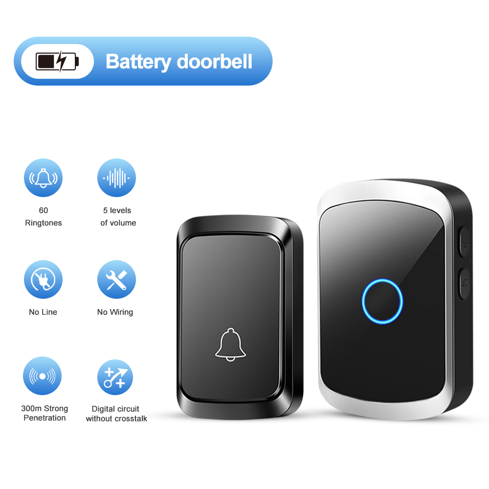 Smart Home Automation Diy - Умный беспроводной дверной звонок, комплект дверного