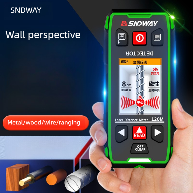 Water Leak Detector Wired - Многофункциональный сканер стен SNDWAY, высокоточный детектор