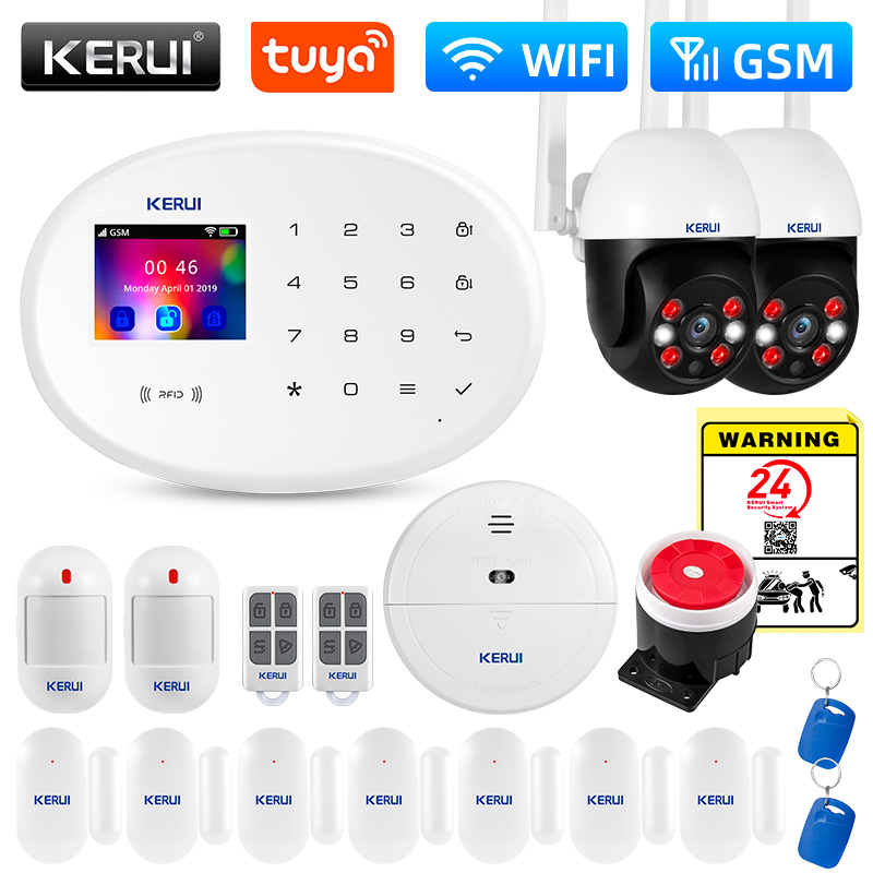 Smart Home Automation Diy - KERUI W202 WIFI GSM комплект сигнализации,