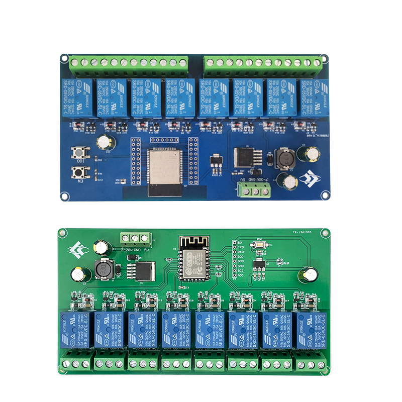 ESP8266 / ESP32 WIFI 8-канальн – обзор и цена Relay 8 Channel Board