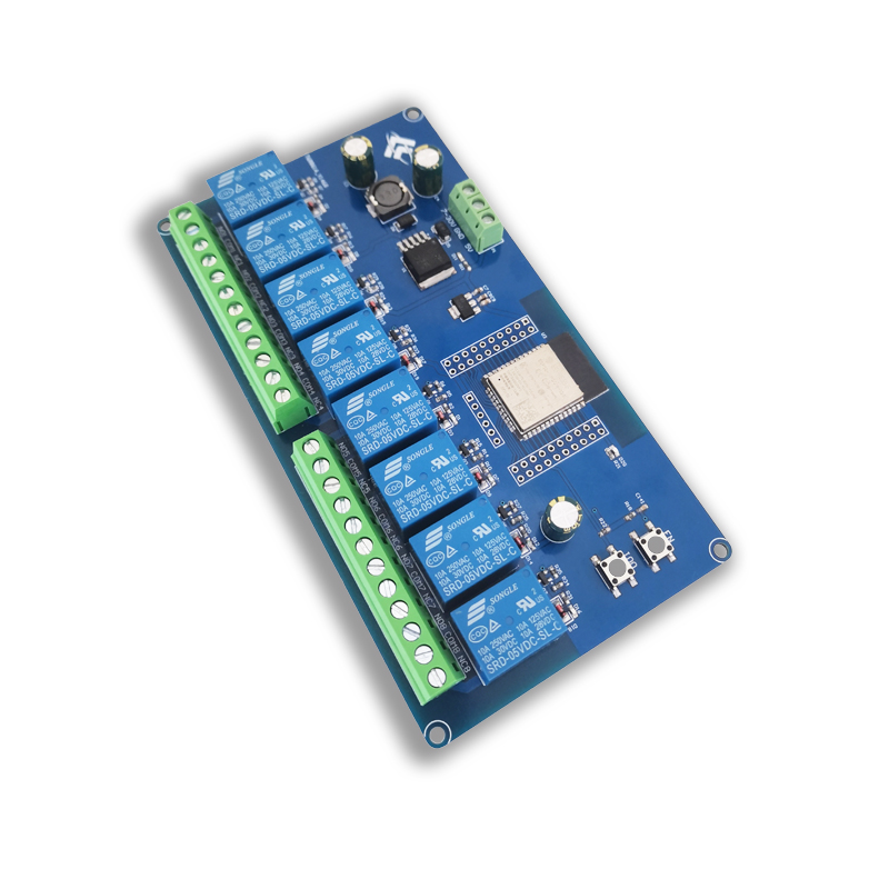 ESP8266 / ESP32 WIFI 8-канальн – обзор и цена Relay 8 Channel Board