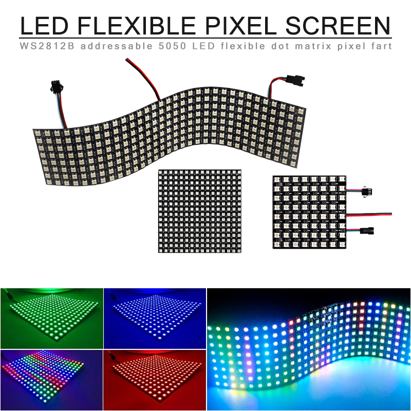 Светодиодный цифровой пиксельн – обзор и цена Rgb Led Matrix 8X8
