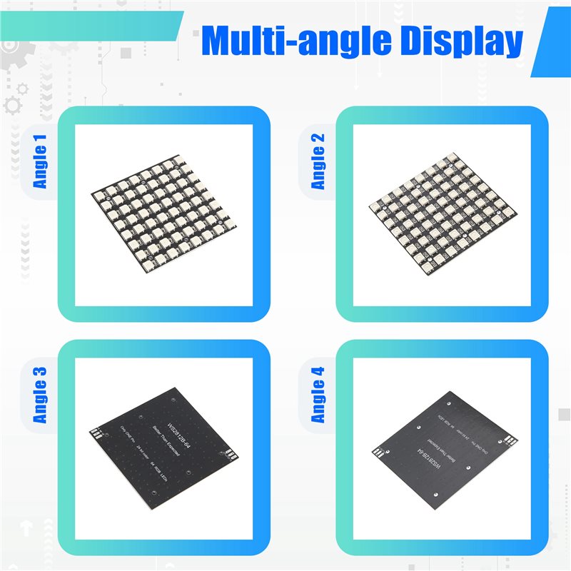 Светодиодная матрица 2025 года – обзор и цена Rgb Led Matrix 8X8