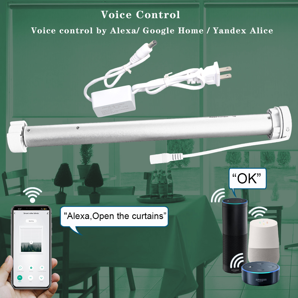 Мотор для рулонных штор Tuya W – обзор и цена Home Automation Ideas