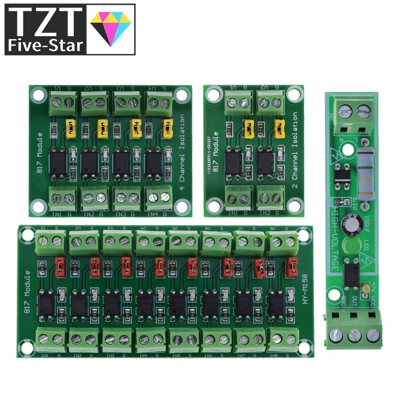 PC817 1 2 4 8-канальная изолир – обзор и цена Relay 8 Channel Board