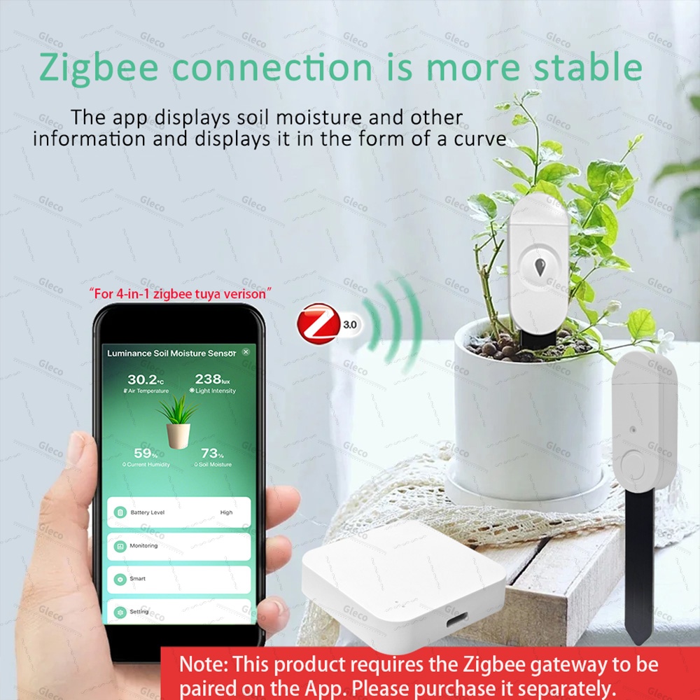 Датчик влажности почвы Zigbee, – обзор и цена Home Automation Ideas